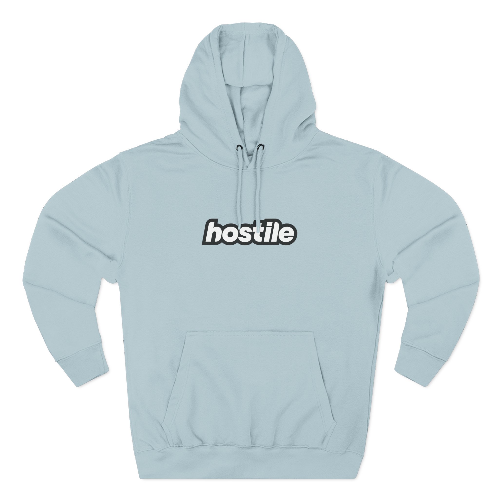 Copy of Copy of Hostile Logo Hoodie — Minimal Red Box Graphic Pullover - Image 29