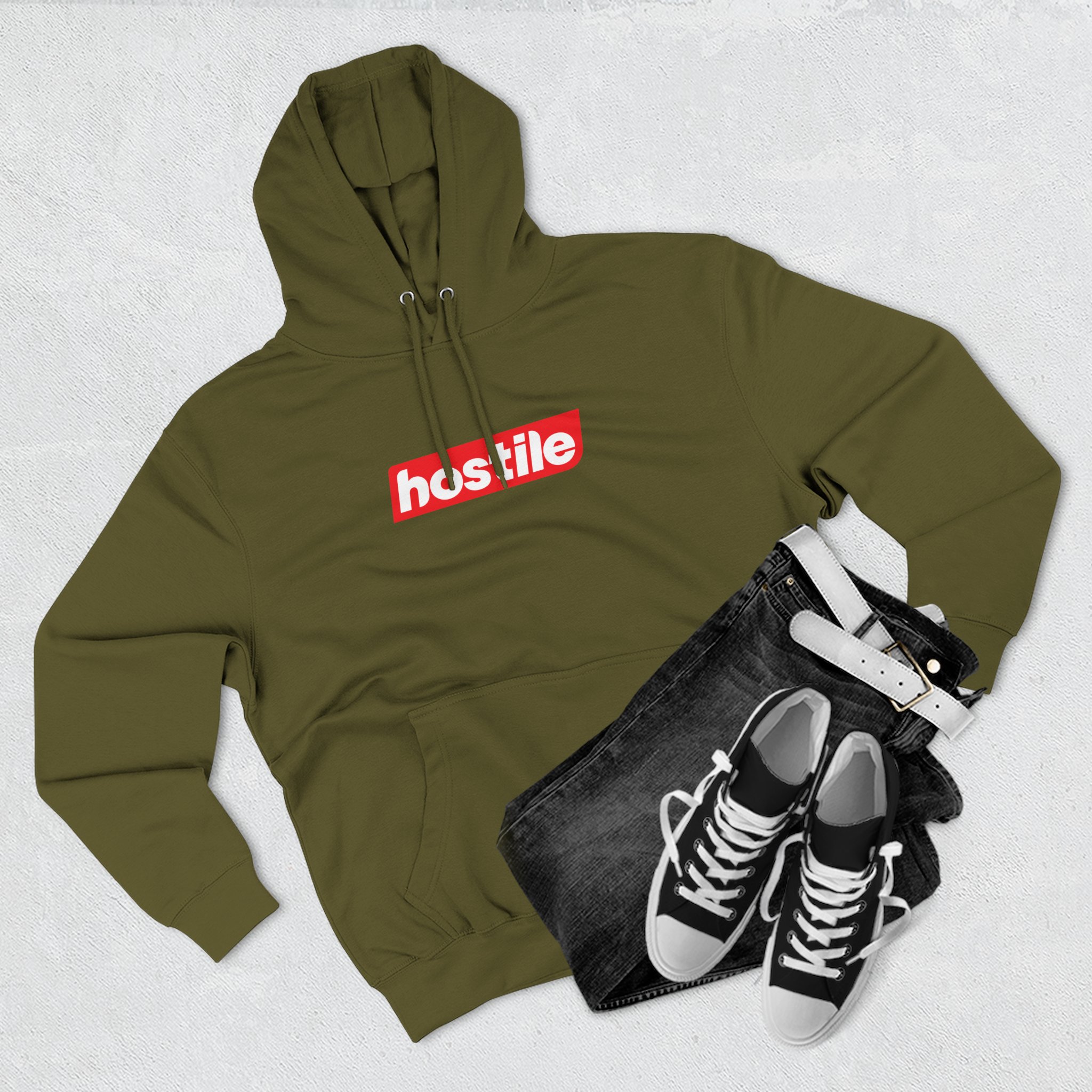Hostile Logo Hoodie - Image 27