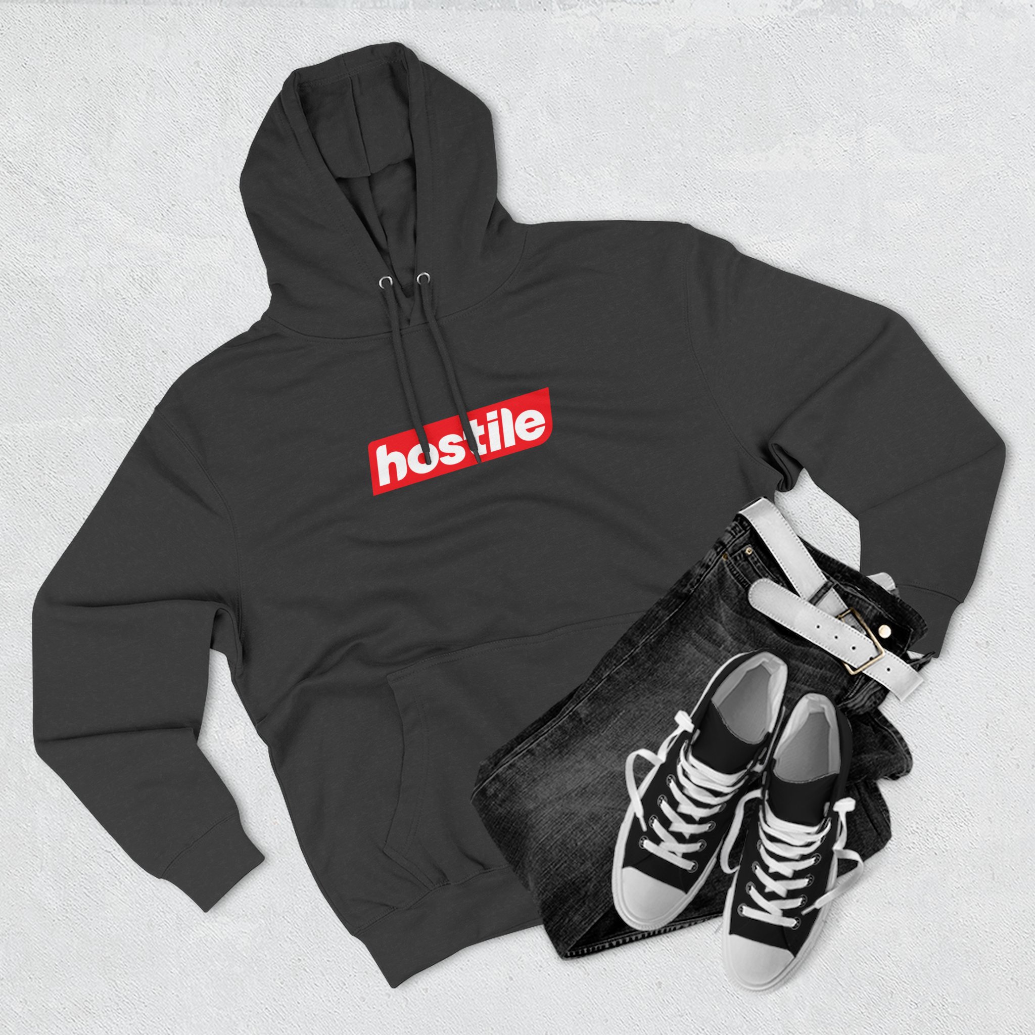 Hostile Logo Hoodie - Image 15