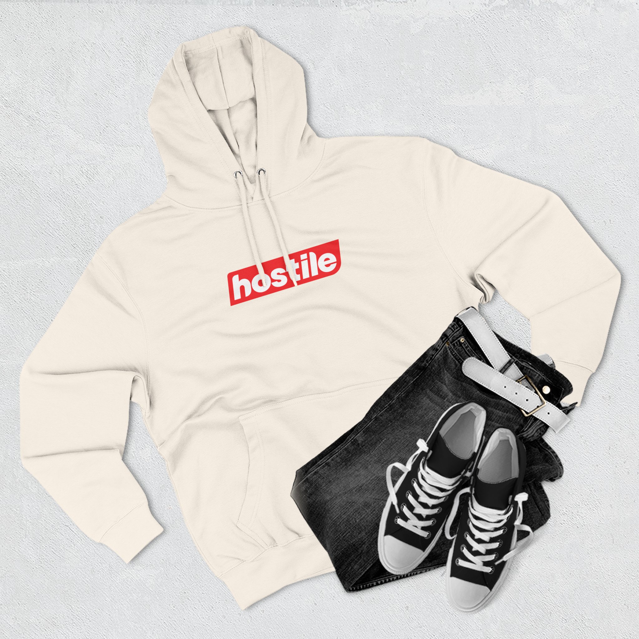 Hostile Logo Hoodie - Image 19
